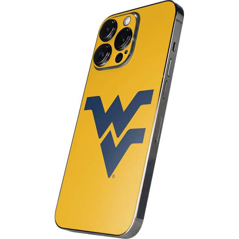 West Virginia University Yellow Background iPhone 16 Pro Skin